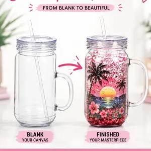 custom snowglobe jug 20oz