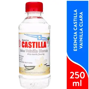 1 Escencia Castilla Vainilla ClaraFlavor Concentrate 8.5 fl oz - Escencias Castilla Vainilla Clara Beverage Concentrate 250 ml From Guatemala