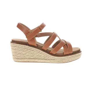 Corkys Womens All Nighter Espadrille  Casual Sandals Casual Mid Heel 2-3" - Brown
