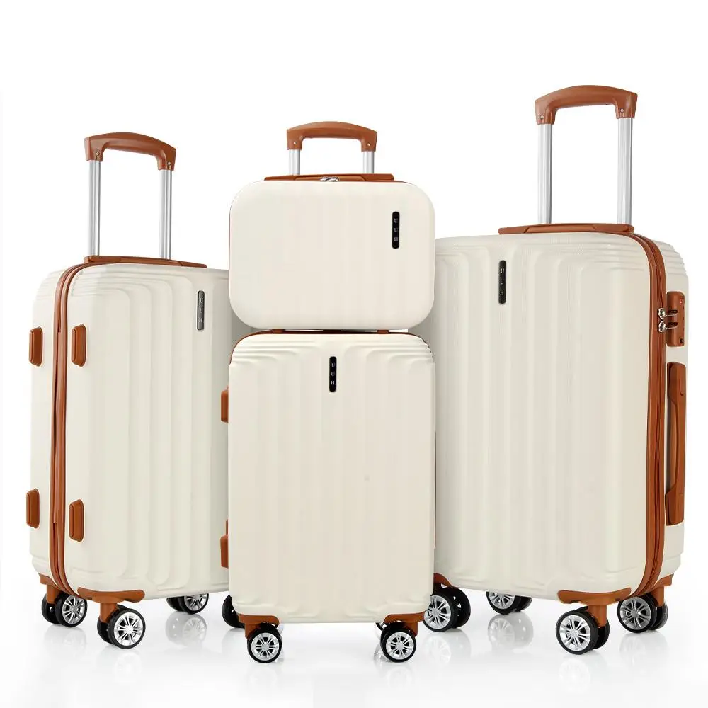 UUH Luggage Sets with TSA Locks -3pcs/4pcs/6pcs/7pcs/8pcs/9pcs Suitcases Sets-Travel and Moving Set(Family Set)