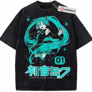 Hatsune Miku Shirt, Anime Shirt, Vintage T-Shirt