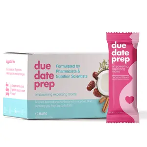 Due Date Prep Snack Bars for Pregnant Women - Labor Preparation & Nutrition