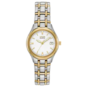 EW1264-50A Citizen Eco-Drive Ladies Two-Tone Gold & Stainless Steel Watch