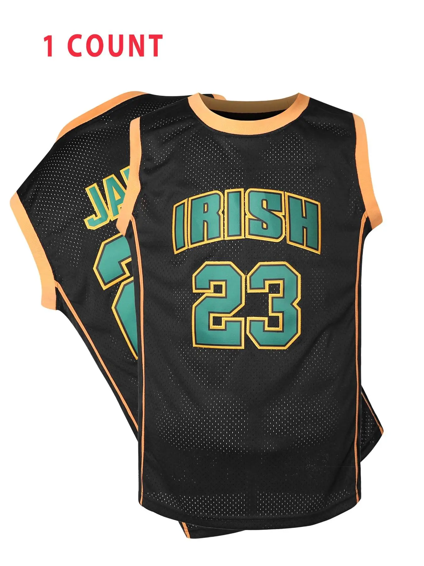 Men's Letter & Number Embroidery Basketball Jersey, Loose Sporty Quick Drying Breathable Vest, Men's Basketball Jersey for All Seasons, Sports Jersey, Athletic Tops