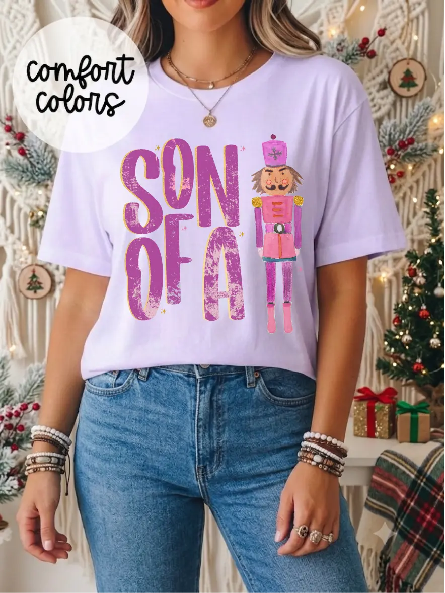 Son of a Nutcracker ~ Unisex Short Sleeve CC Garment Dyed T-Shirt Printed in the USA