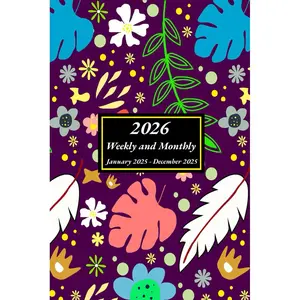 2026 Planner Weekly and Monthly: From January 2026 - December 2026 - 12-Month Calendar - 6” x 9” Paperback – April 10, 2025