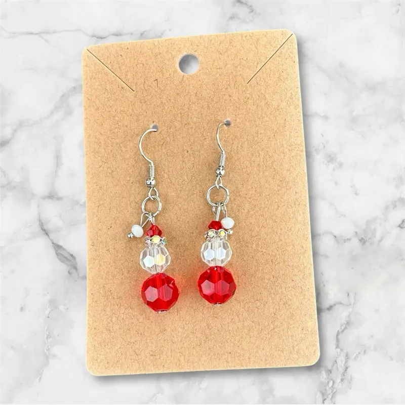 Santa Earrings