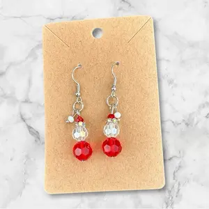Santa Earrings