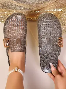 Women's Hollow Eva Shoes, Thick Sole Anti-Slip Design, Spring Summer Beach Sandals, Nurse Sports Shoes, Comfortable and Stylish