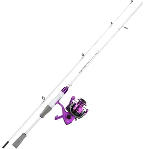 Sougayilang Spinning Fishing Combos, Carbon&Glass Fiber Composite 2 Count Fishing Rods with 2000 Size Spinning Reel,Outdoor fishing