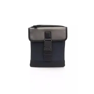 Cerruti 1881 Blue Polyurethane Messenger Bag