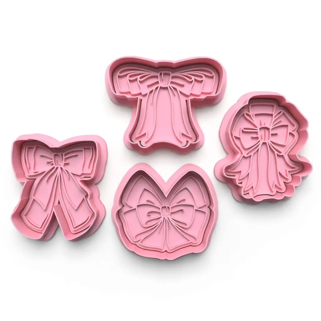 Bow cutter and stamps 2"