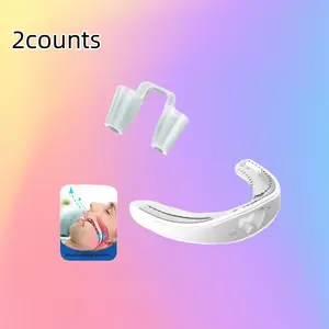 Anti-grinding Teeth Mouth Guard, 1 Set Anti-grinding Teeth Mouth Guard & Anti-snoring Braces, Professional Teeth Care Products for Men & Women