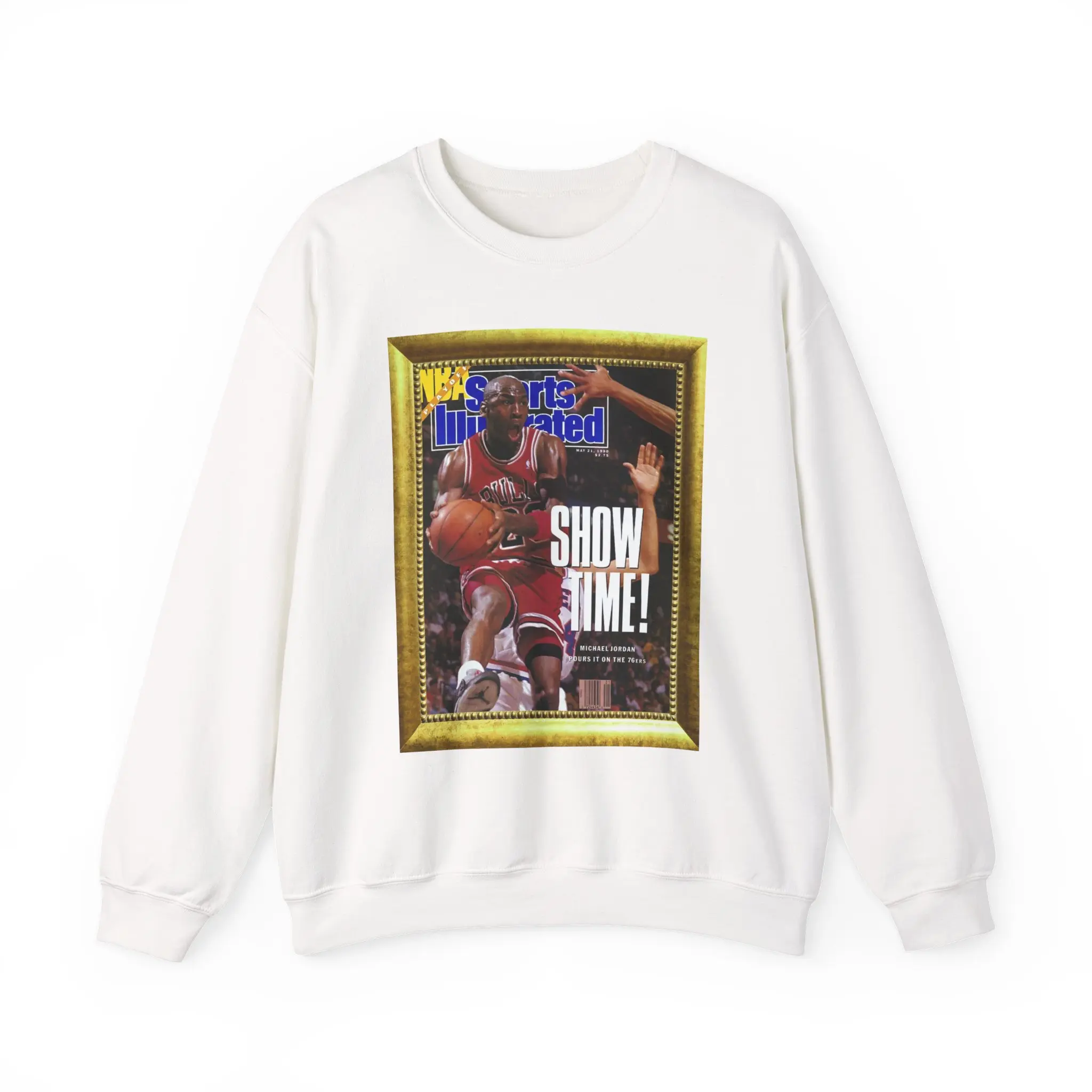 Jordan Sports Crewneck Sweatshirt - Iconic Michael Jordan Cover