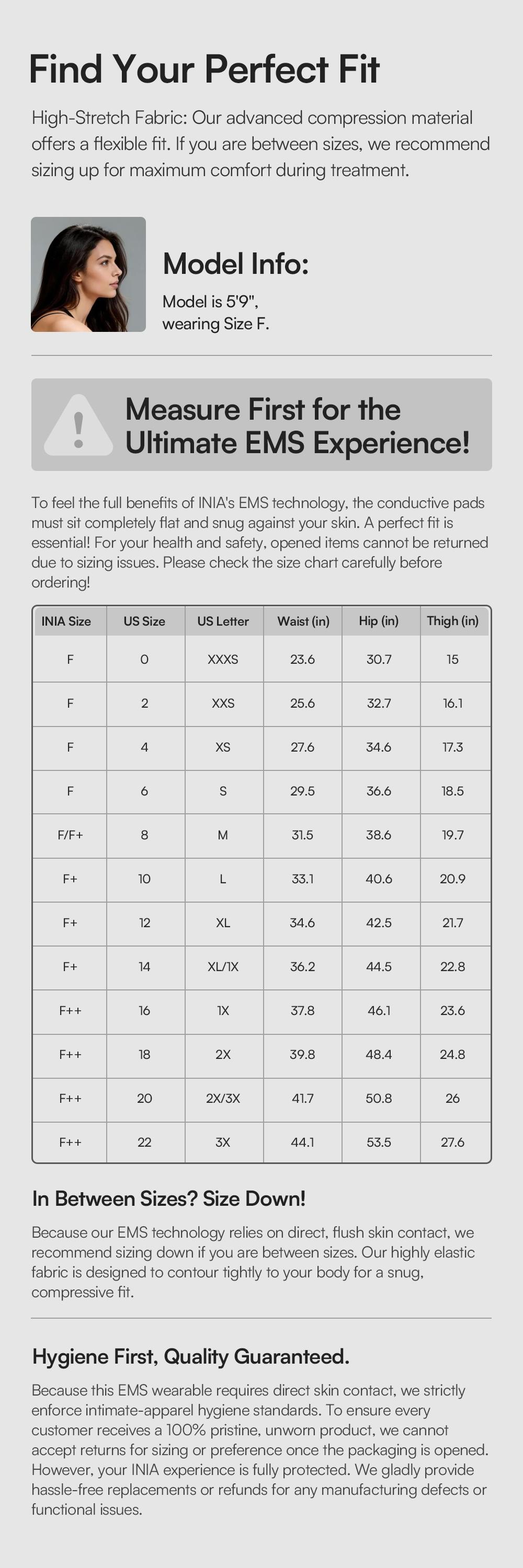 【LIVE EXCLUSIVE】INIA CURVIFY EMS Booty Lift & Sculpting Shorts: 4-Mode Microcurrent for Glute Sculpting & Pelvic Floor Support (Visible Results in 2-4 Wks)