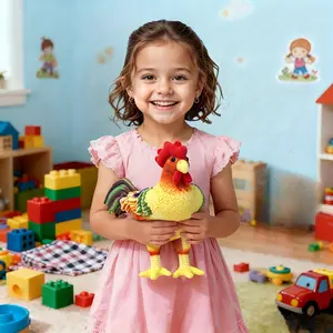 28cm Cute Rooster Plush Toy, Realistic Design, Perfect Gift for Kids, Soft and Comfortable, Ideal for Home Decor, Birthday, Christmas