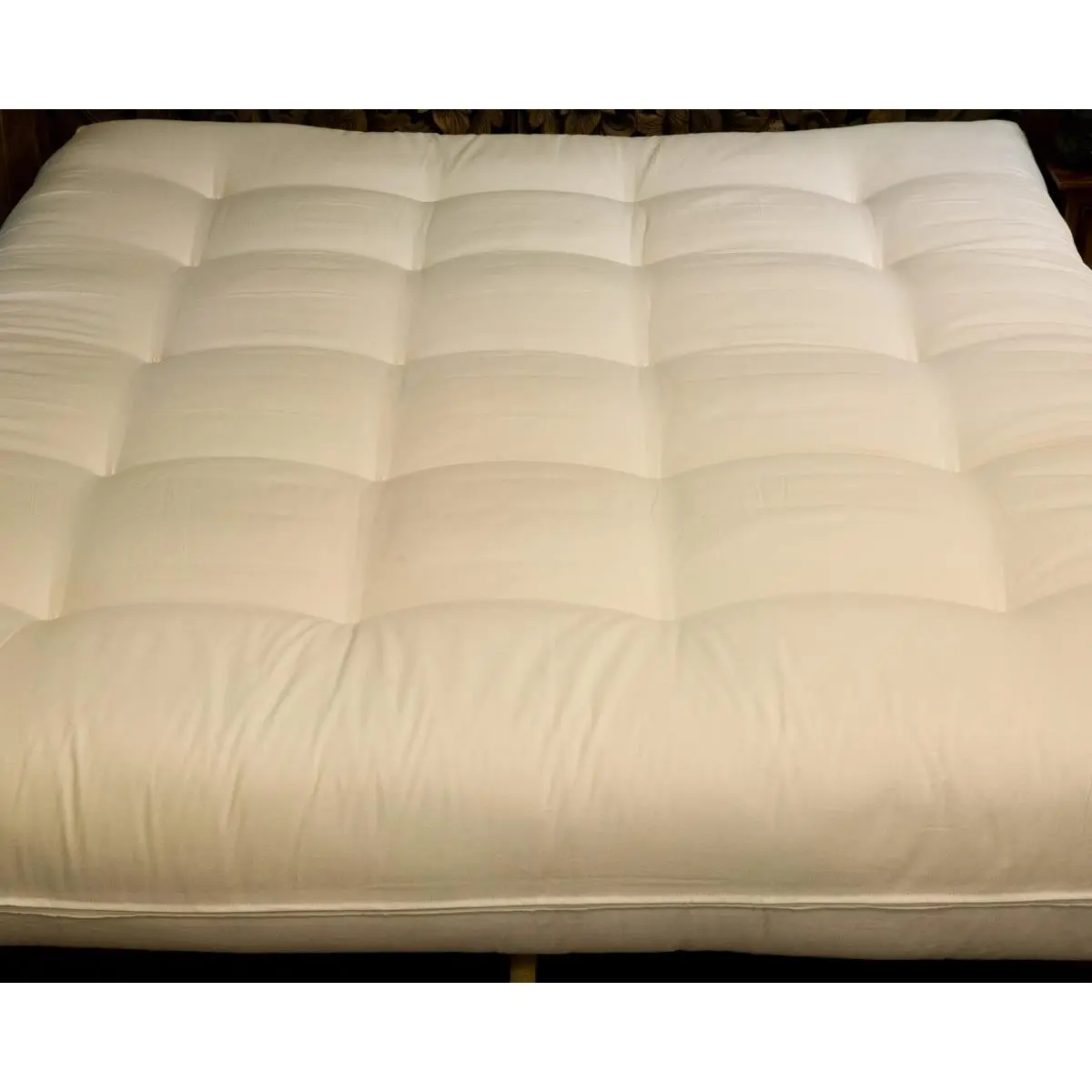 212 MAIN Full Size Handcrafted Luxury Wool Futon Mattress - Mattress Only, Artisanal, Fluffy, Foam-Based, Indoor, Luxurious, Natural Wool Layer for Indoor Sleeping, Artisanal Futon Mattresses, Fluffy Futon Mattresses