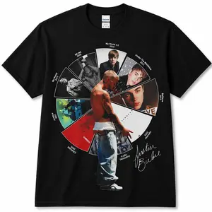 [Sale Off To 50%] Bieber Heart Sign Vintage Shirt, Retro Music T-Shirt, Tour 2026 Tee, Swag Streetwear Shirt, Oversized T Shirt, Music Fan Shirt, Viral Shirt, Fan Gift