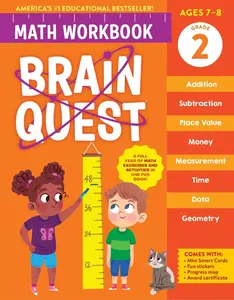 Brain Quest Math Workbook: 2nd Grade -- Workman Publishing - Paperback