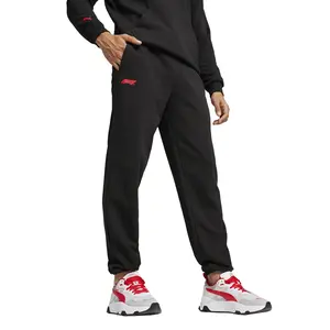 PUMA Mens F1 Essentials Sweatpants Casual - Black
