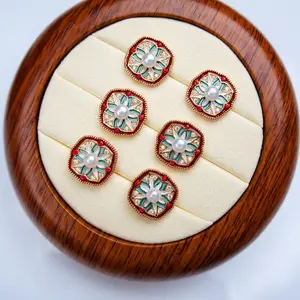 096-Freshwater Pearl Earrings, 4–5 mm / Freshwater AK (RDE1370)