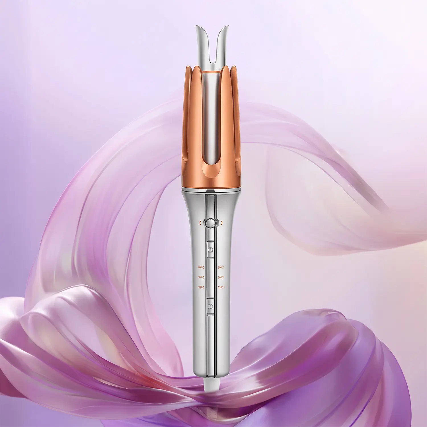 Fully automatic curling stick lazy curling tool electric rotary curler large curling without damaging hair Comfort Hair Curler,Negative Ion Automatic Hair Hair Curl Wand,Hair Styling Tools for Home,gifts for friend