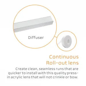 VONN Slim VSLROLL Linear Rolling Diffuser