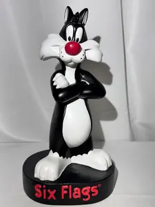Sylvester -12” Bank - Six Flags-1997-Warner Brothers- Looney Tunes