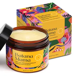 Batana Mama Premium Cold-Pressed Batana Oil - Organic Hair Mask with No Burnt Smell, Rich in Nutrients & Promotes Healthy Hair Growth