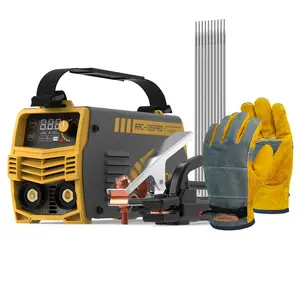 TOOLIOM ARC-135-PRO 135A Stick Welder | 110V/220V Dual Voltage MMA Welding Machine with LCD Display | Portable Stick Welder Kit with Hot Start & Arc Force | Includes Welding Gloves & E6013 Rods