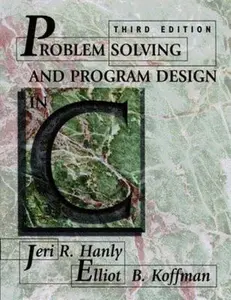 USED Book - Problem Solving and Program Design in C (3rd Edition) by Jeri R. Hanly (Paperback) - english