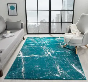 Sam's Rugs Ultra Soft Area Rug - Modern Abstract Design for Indoor Living Room & Bedroom - Stain Resistant, Easy to Clean