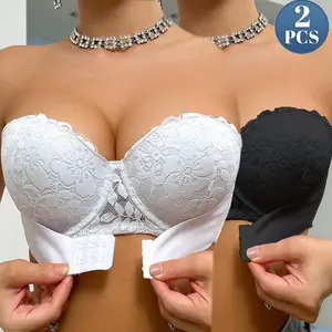 Ecomilky Women’s Comfortable Strapless Bandeau — Offers a push-up effect to enhance your bustline, fits most cup sizes, and provides excellent breathability. An ideal choice for everyday wear, serving as a stylish and supportive shaping bra.