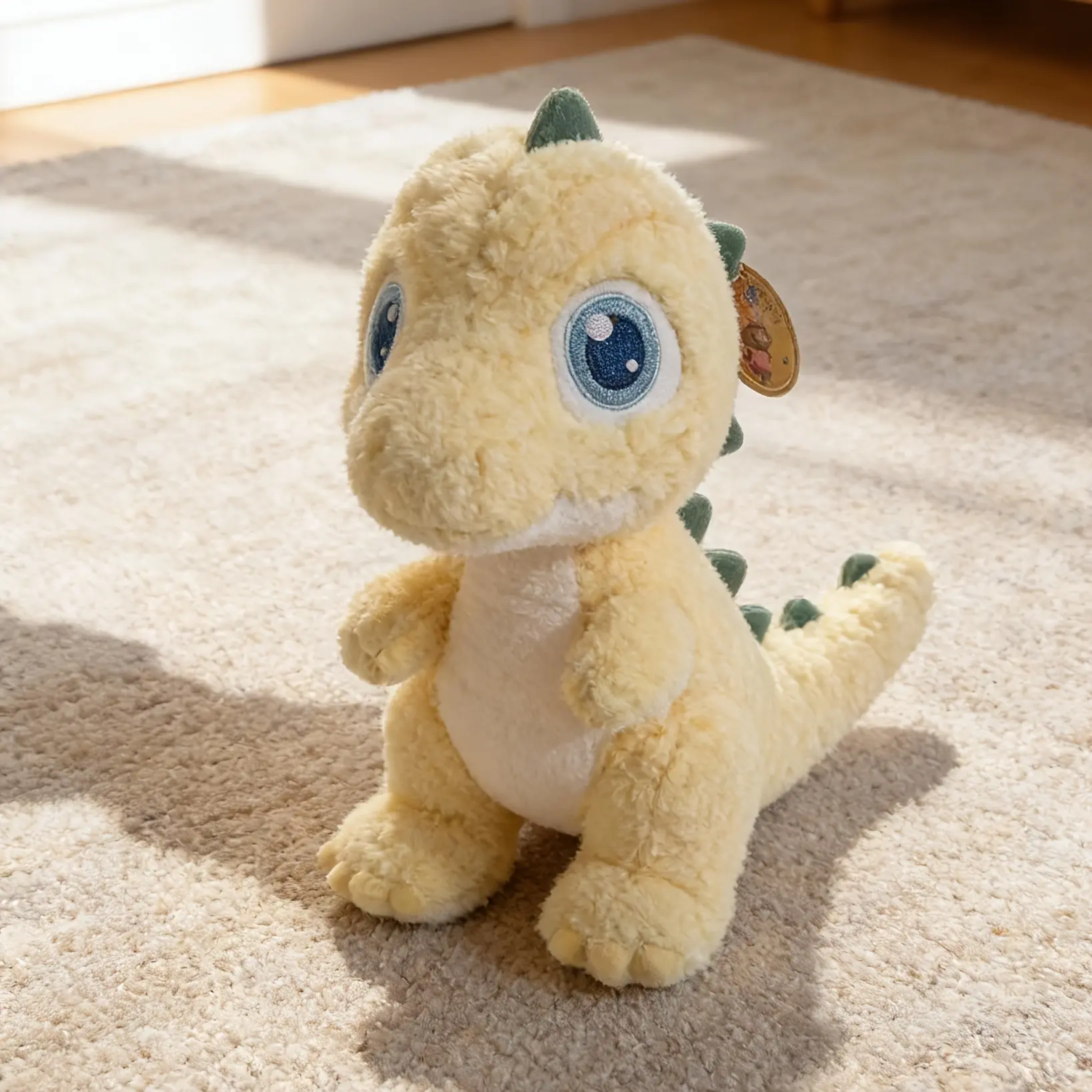 Dinosaur Park Series Cute T-Rex Plush Toy - 23cm/9.06in Soft Plush T-Rex Doll, Comfortable Material, Home/Office Decoration, Ideal Holiday/Birthday Gift for Kids