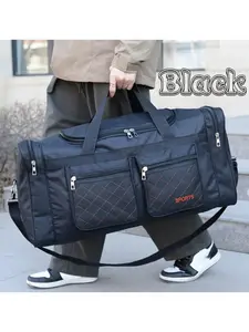 Foldable Multi-Pocket Sports Luggage Bag, Extra Large Capacity Moving Bag, Casual Style, Ideal for Travel and Storage