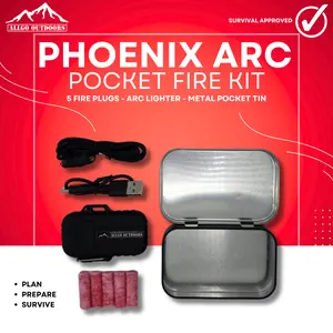 Allgo Outdoors Phoenix Arc Pocket Fire Kit