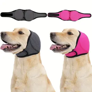 Dog Ear Muffs: Noise-Reducing and Anxiety-Relieving Design; Ideal for Thunderstorms, Fireworks, and Travel; Veterinarian-Approved for Comfortable Fit; Suitable for Medium To Large Dogs; Waterproof Swimming Hood; Anti-Startle