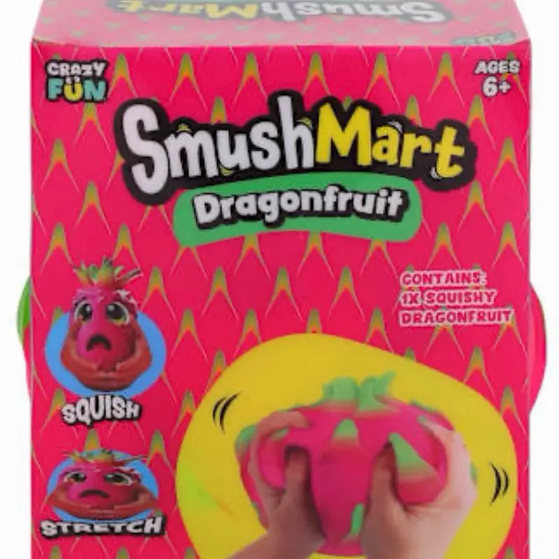 Smush Mart Dragon Fruit Squish Toy