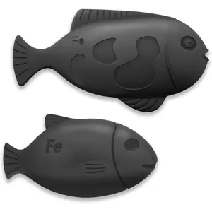Iron Fish 2 Pack - Natural Iron Supplement for Cooking - Safely Adds Iron to Food & Water to Help Boost Energy, Reduce Fatigue-Support Iron Levels for Women, Vegans & Anemia