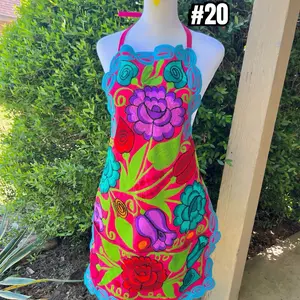 Embroidery apron