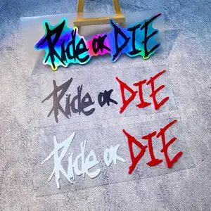 Personalized Slogan Car Sticker, Waterproof Personalized Letter Sticker, Automobile Decals, Multipurpose Car Decal, Suitable for Car Windows, Motorcycle Front Fairings, Scooter Bodies