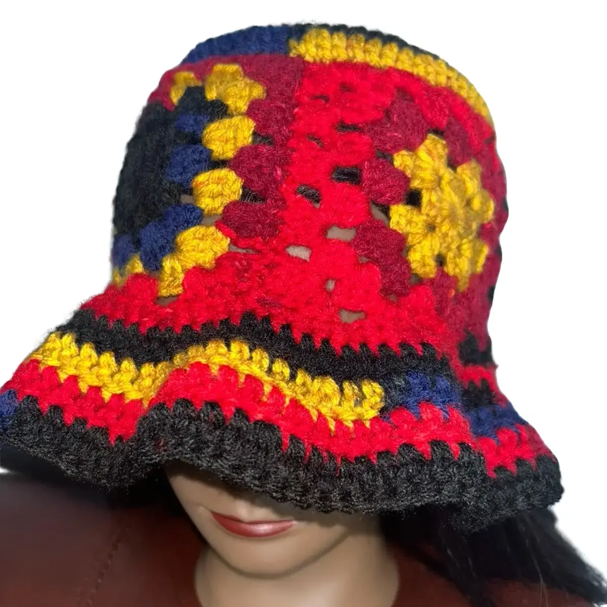Granny Square Hat