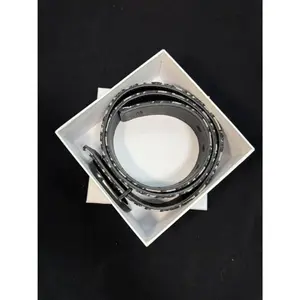 Designed in denim, suitable for all seasons, and comes with an adjustable casual belt for a stylish look.