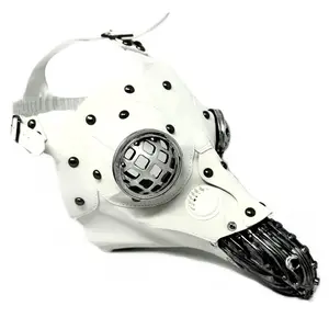 Steampunk Plague Doctor Costume Mask, Long Nose Masquerade Party Halloween Ball Masks