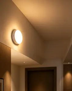 Magnetic Rechargeable Ceiling Light, 10000mAh Radar Motion Sensor Light with Remote, Auto On/Off Timer LED Lamp for Entryway Hallway Porch Foyer Closet
