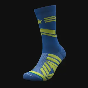 Sport's House Elite Basketball Socks, Towel Bottom, High-Cut, Long Tube, Professional Sports Socks for Practical Player Training Stretch Resistant & Shape Keeping Tight Cuff & No Rolling Down