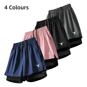 Men’s quick-dry shorts, summer essential, breathable athletic shorts, running shorts, fitness training shorts, reflective stripe shorts, drawstring shorts, casual summer shorts, tropical sports shorts, solid color outdoor shorts