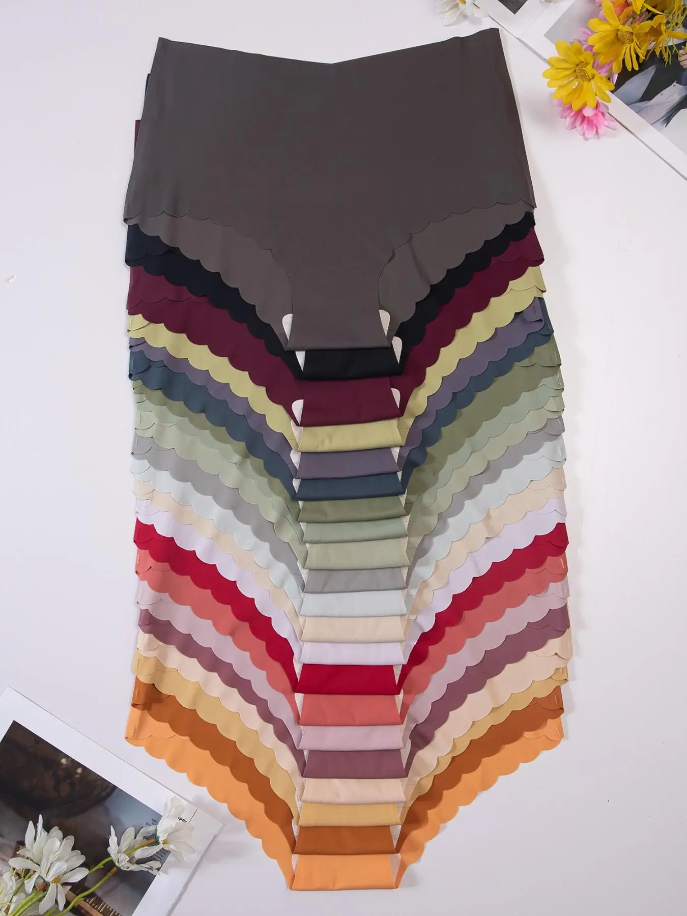 21pcs high waist Comfy and Stretchy Seamless Briefs for Women - Perfect for Lingerie and Underwear