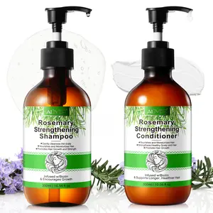 【live】【Rosemary Hair Care Set】 Aliver Rosemary Hair Strengthening Shampoo, Conditioner, Oil Control Hair Products onions  shampoo