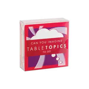 TableTopics Can You Imagine - 40 Fun Family Conversation Cards to Hear Your Kids' Big Ideas